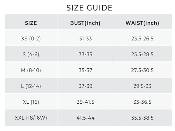 SIZE GUIDE