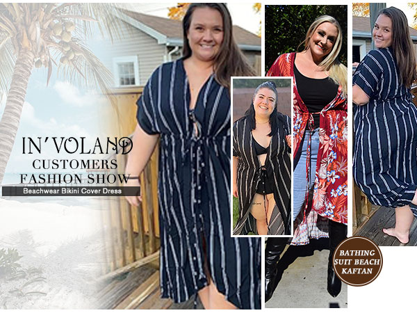 long cover ups for swimwear women