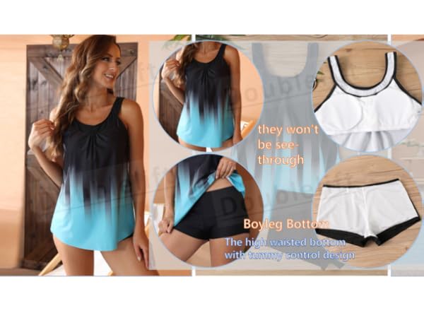 Tankini Swimsuits for Women