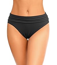 ruched bikini bottom