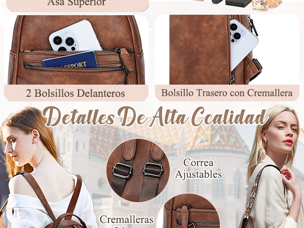 mochila mujer