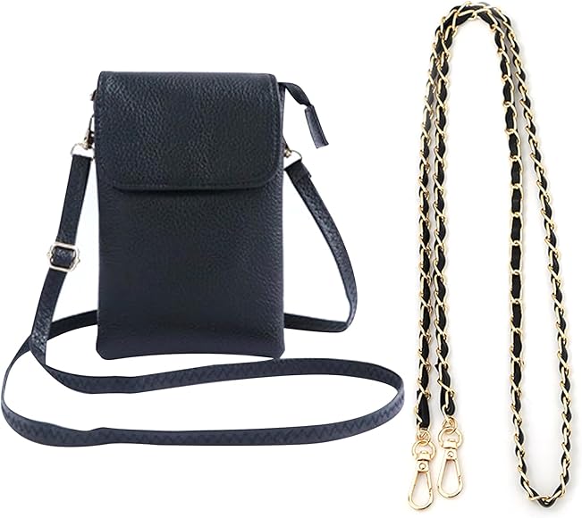 TYXHXTF Bolso para Móvil, Teléfono Bandolera Pequeña para Mujer, Mini Teléfono Bolso Messenger Mujeres Casual, para la Vida Cotidiana, Las Compras, la Escuela