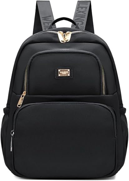 Estwell Mochila Mujer Casual Mochila Pequeña Impermeable Nailon Bolso Mochila de Viaje Mochila Escuela Bolso Bandolera Multifuncional Bolso de Hombro