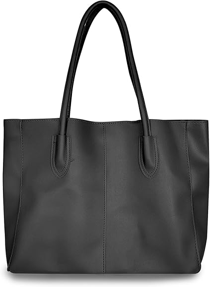 FuninCrea Handtaschen Damen Groß Shopper Tasche Damen Leder Tote Bag Damen Wasserdicht Schultertasche Damen Gross Damen Handtasche Umhängetasche Damen für Arbeit Einkaufen Reisen