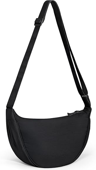 heekpek Bolso Bandolera Mujer Impermeable Bolso Bandolera Nylon Unisex Casual Ligero Bolsa Crossbody Mujer Bolso Hombro con Correa Ancha Ajustable