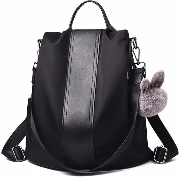 Charmore Mujeres Mochila Señoras Mochila Impermeable Nylon Mochilas escolares Anti-robo Dayback Shoulder Bags