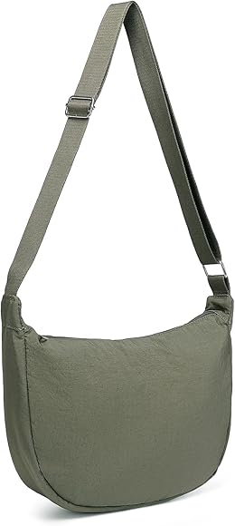 Miss Lulu - Bolso Bandolera Mujer Impermeable - Bandolera Mujer Nylon - Bolso Hombro Mujer gran Capacidad - Correa Ajustable para el Hombro