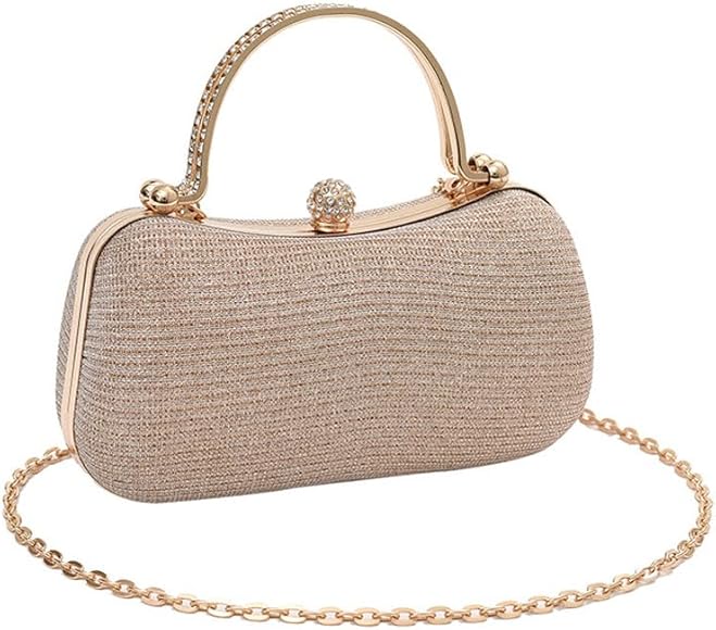 RPAEOY Bolso Mujer Fiesta Elegante Clutch Vintage con Extraíble Cadena Clutch de Embrague Crossbody Monedero Noche Clutch para Novia Boda Cóctel Baile Fiesta