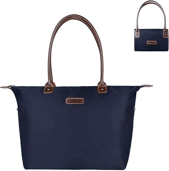 NOTAG Bolsos de Mujer, Grande Bolsos Totes Impermeable de Nylon Bolso Bandolera